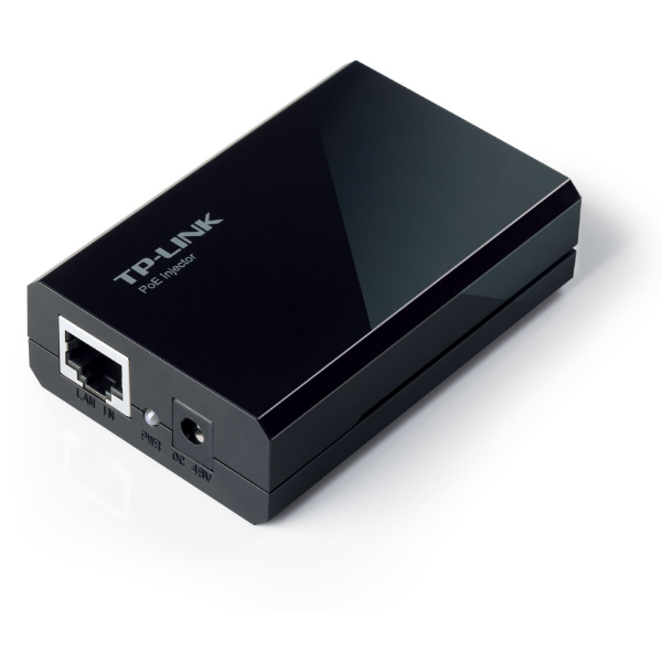 1 Port 10/100/1000 LAN 1 Port 10/100 PoE Enjektör resmi