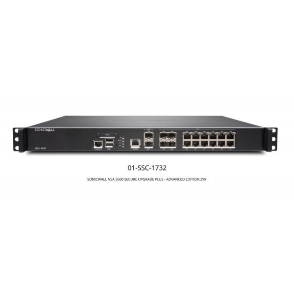 NSA 3600 SECURE UPGRADE PLUS - ADVANCED EDITION 2YR resmi