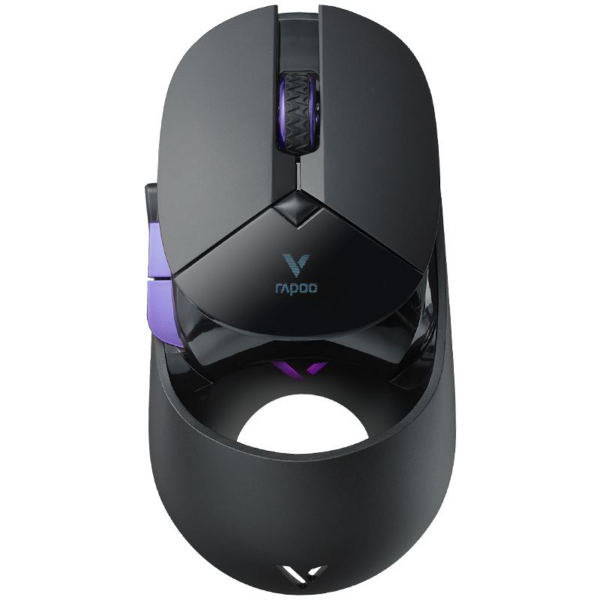 VT9PRO 4K Wired/Wireless Gaming Mouse Black/Purple resmi