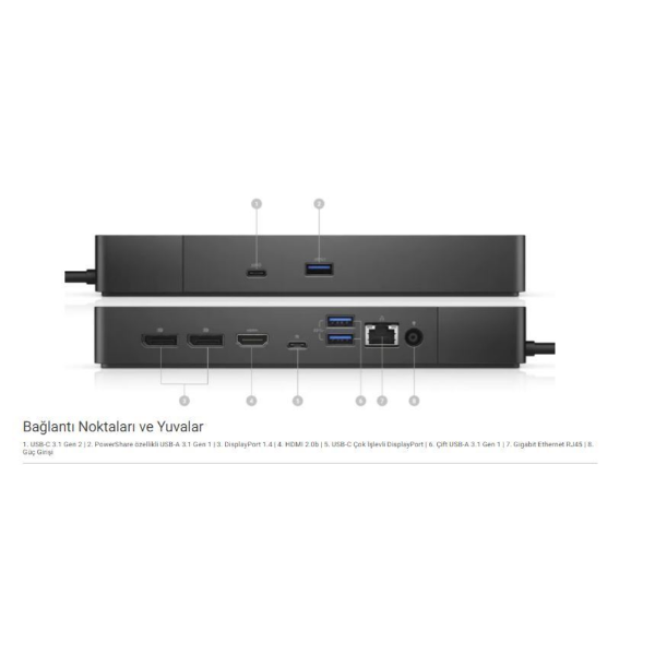 Performance Dock WD19DCS 240W resmi