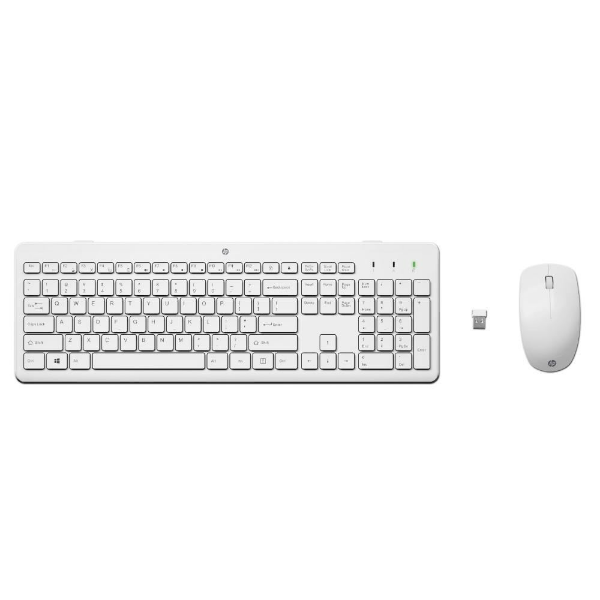230 WL Mouse+KB Combo Beyaz TR resmi