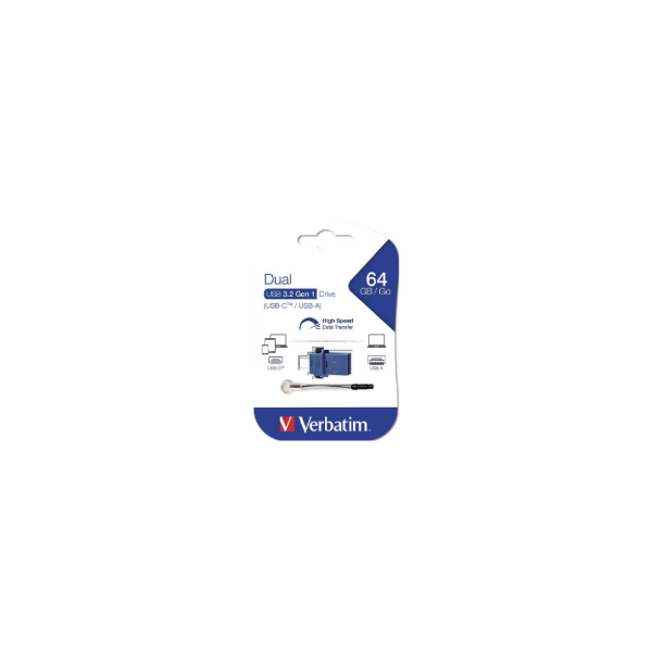 64GB Dual Drive USB-C/USB-A USB BELLEK resmi