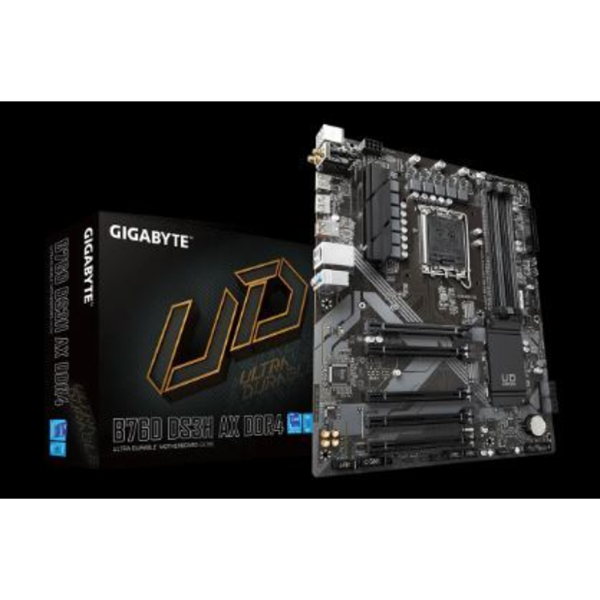 B760-DS3H-AX DDR4 5333MHz OC LGA1700 M.2 HDMI DisplayPort ATX Anakart resmi