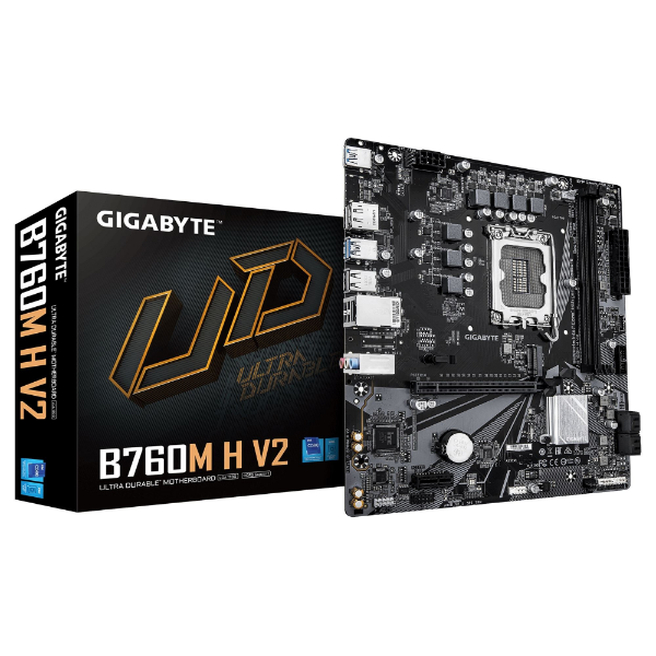 B760M-H-V2 8000MHz OC DDR5 LGA1700 M.2 HDMI DisplayPort MicroATX Anakart resmi