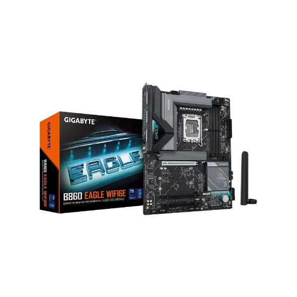 B860-EAGLE-WIFI6E 9066MHz OC DDR5 LGA1851 M.2 HDMI DP ATX Anakart resmi