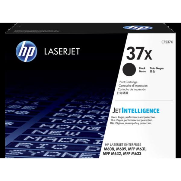 No 37X Yüksek Kapasite Siyah 25000 Sayfa Lazer Toner resmi