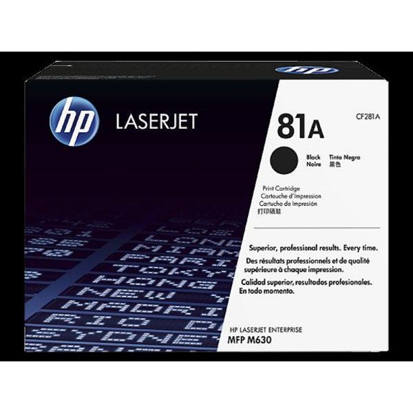 No 81A Siyah 10500 Sayfa Lazer Toner resmi