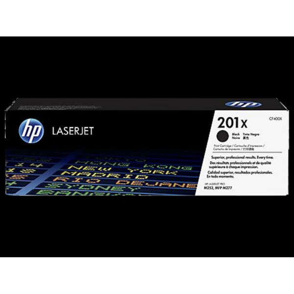 No 201X Yüksek Kapasiteli Siyah 2800 Sayfa Lazer Toner resmi