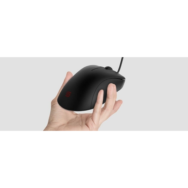 Paracord Kablolu Büyük Boy Sağ El Ergonomik Hafif 24 Çentik Siyah Espor resmi