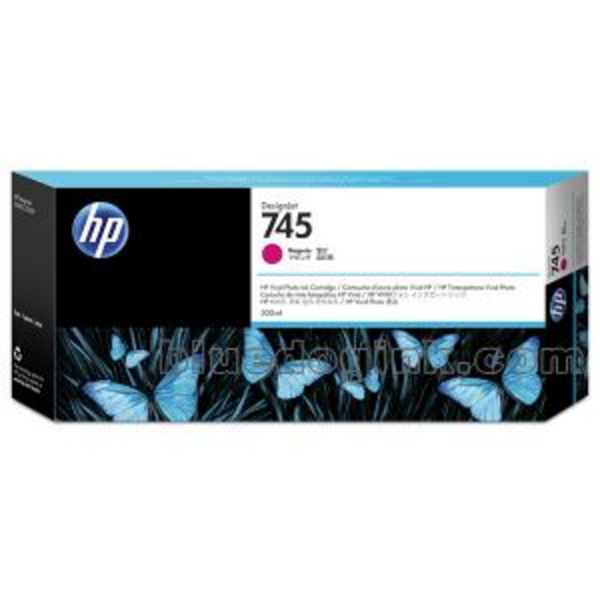 No 745 300ml Kırmızı DesignJet Kartuş resmi