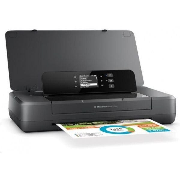 OfficeJet 202 Renkli Inkjet Mobil WiFi 10/7ppm A4 Yazıcı resmi