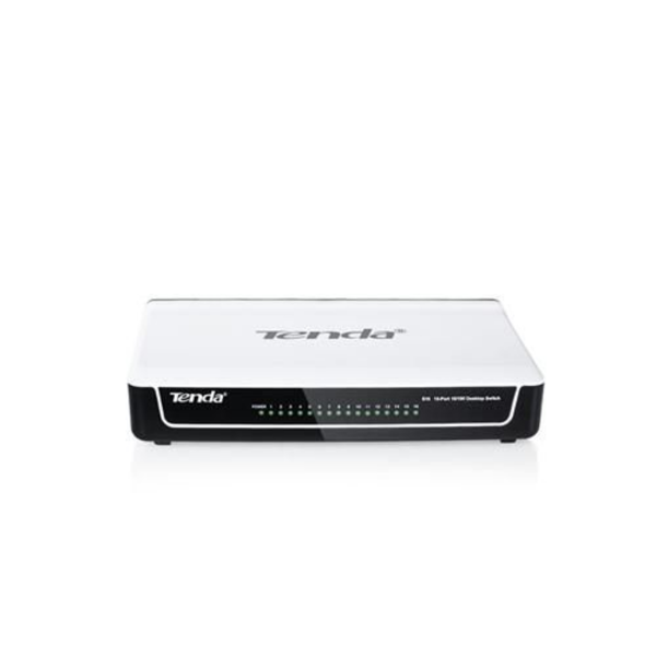 10/100Mbps 16xPort Siyah-Beyaz Masaüstü Switch resmi