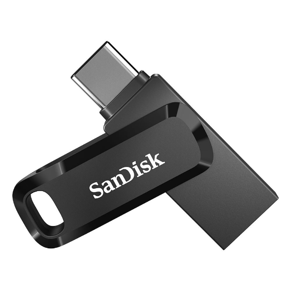 128GB Ultra Dual Drive Go Type-C USB3.2 Gen1 Flash Bellek Siyah resmi