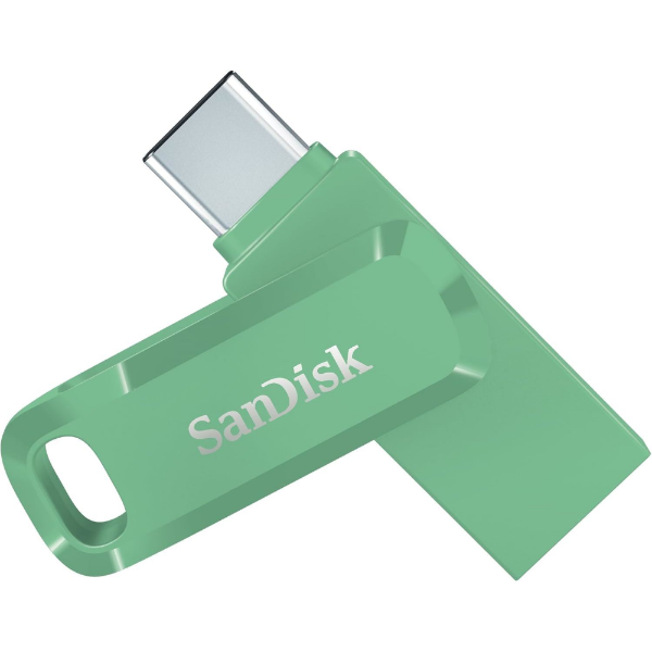 128GB Ultra Dual Drive Go Type-C USB3.2 Gen1 Flash Bellek Su Yeşili resmi