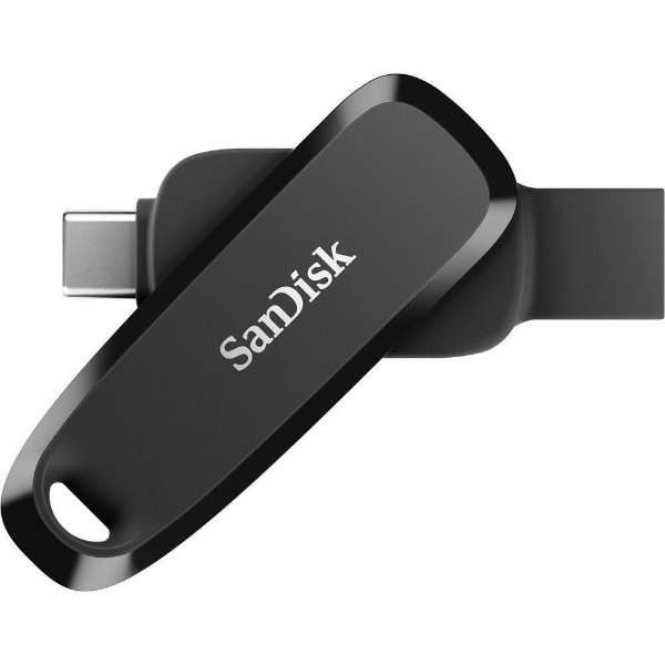 1TB Ultra Dual Drive Go Type-C USB3.2 Gen1 Flash Bellek Siyah resmi