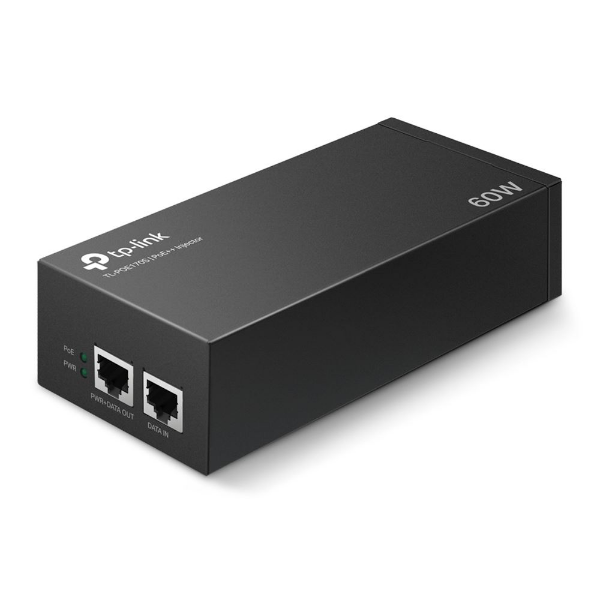 Hi-PoE/PoE++ Injector Gigabit Adapter 802.3af/at/bt Compliant 60W resmi