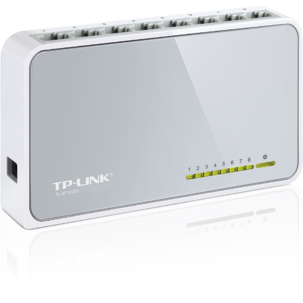 10/100Mbps 8xPort Switch resmi