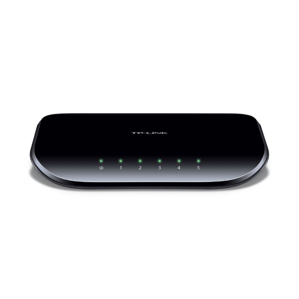 10/100/1000Mbps 5xPort %50 Güç Tasarruflu Tak Kullan Switch resmi