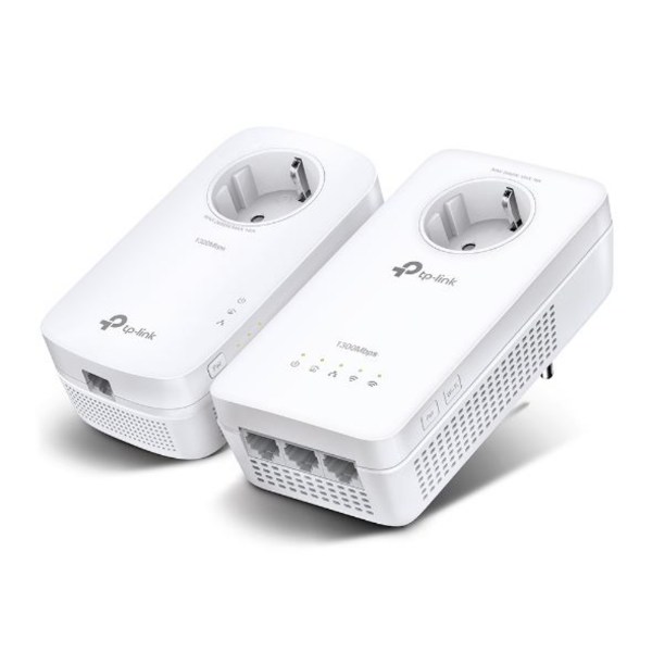 AV1300 Gigabit Pass-through Powerline ac Wi-Fi Kit resmi
