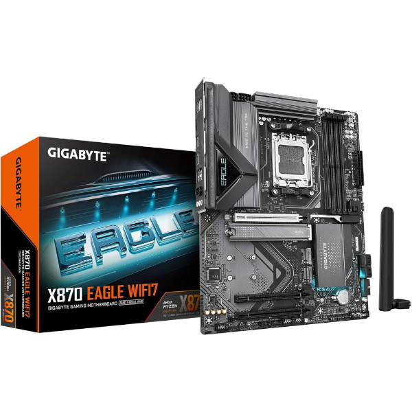 X870-EAGLE-WIFI7 8200MHz OC DDR5 AM5 M.2 HDMI DisplayPort ATX Anakart resmi