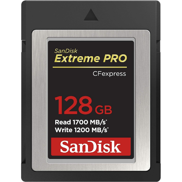 Extreme Pro 128GB 1700 MB/s CFexpress Type-B resmi