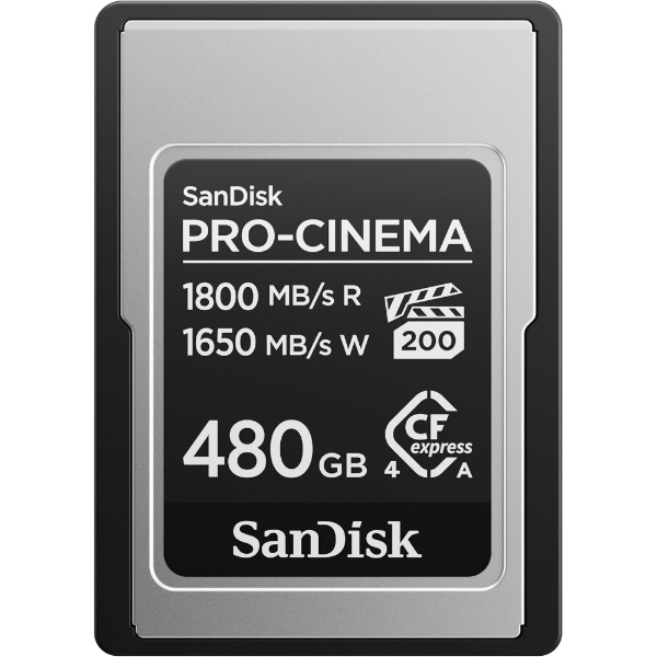 480GB PRO-CINEMA 1700 MB/s CFexpress Type-A Card resmi