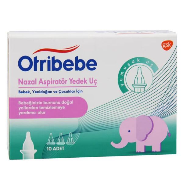 Otribebe Nazal Aspiratör Yedek Ucu 10'lu