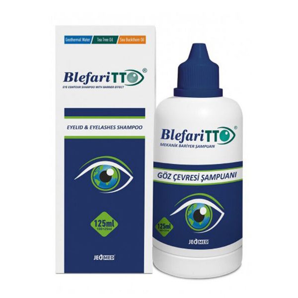 Blephari-Tto Göz Çevresi Şampuanı 125 ml
