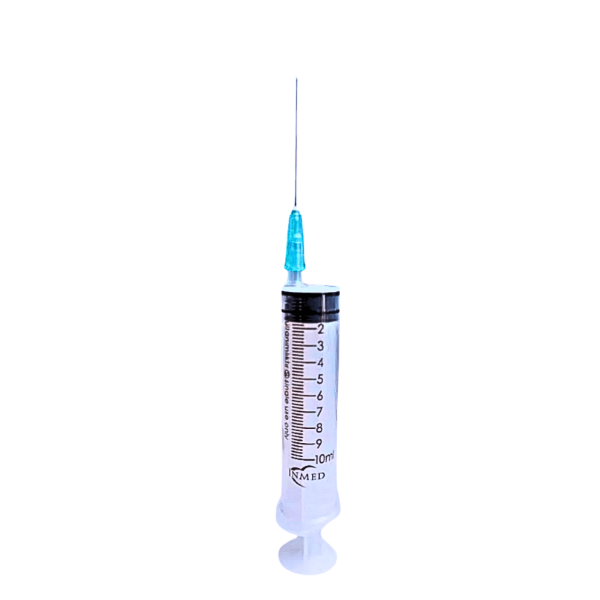 Inmed Enjektör 10 cc 3 Parça Tekli - Yeşil